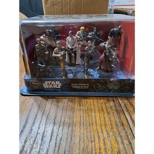 New Star Wars Disney Rogue One Deluxe Figurine Playset In Box